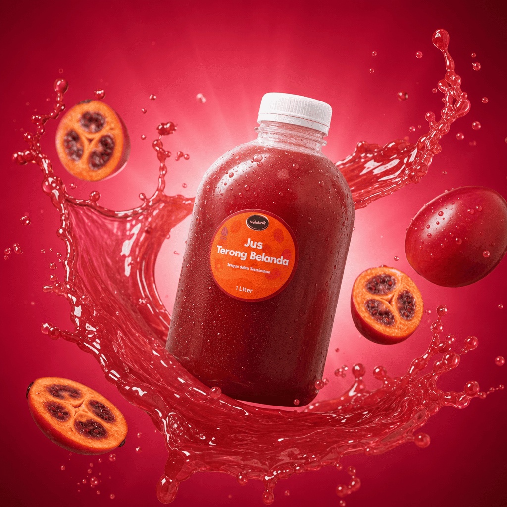 Jus Terong Belanda 1 Liter — Tanpa Gula Tambahan