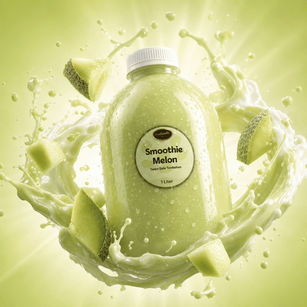 Smoothie Melon 1 Liter — Tanpa Gula Tambahan