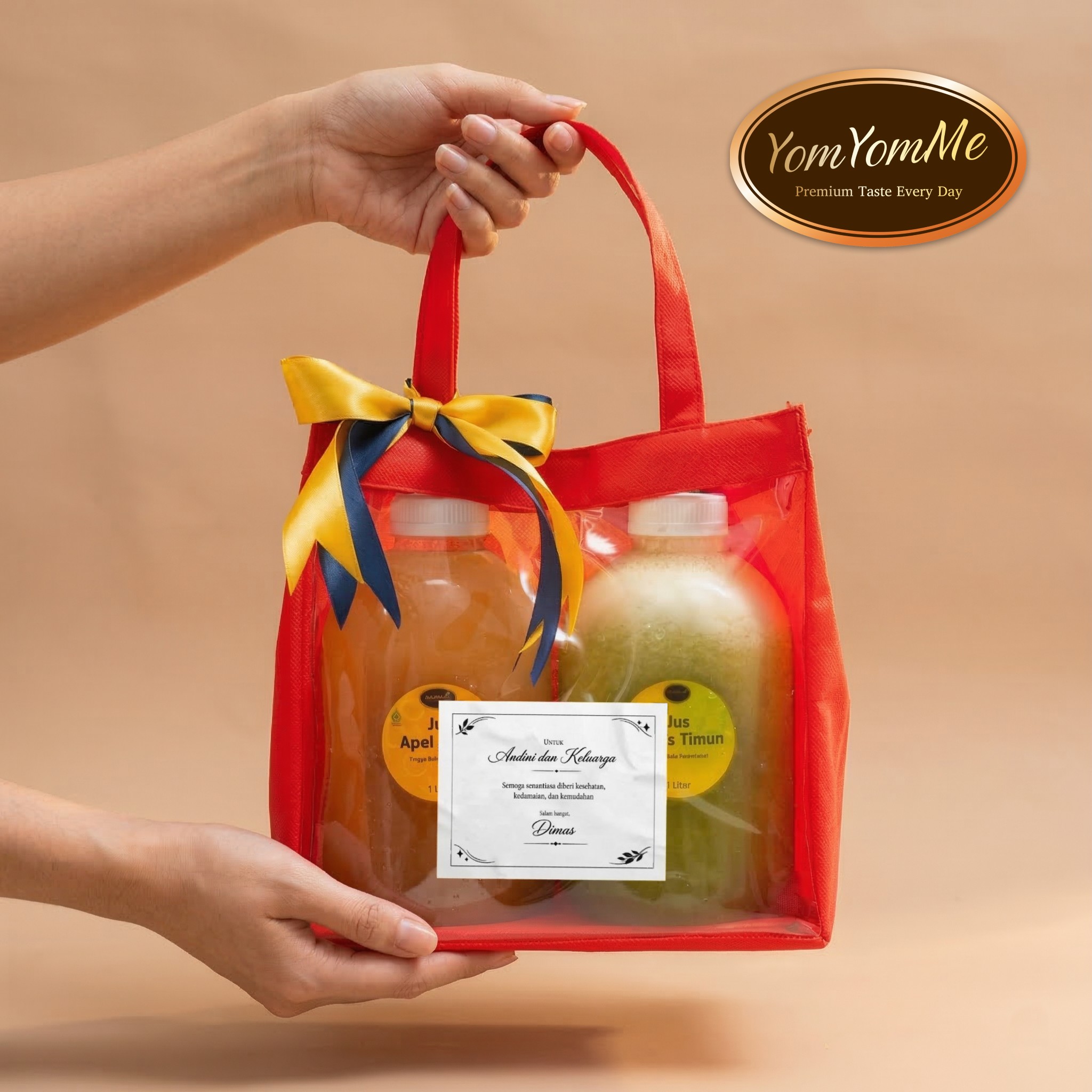 Paket Hampers Jus Buah 2 Liter — Bisa Custom Pesan Ucapan