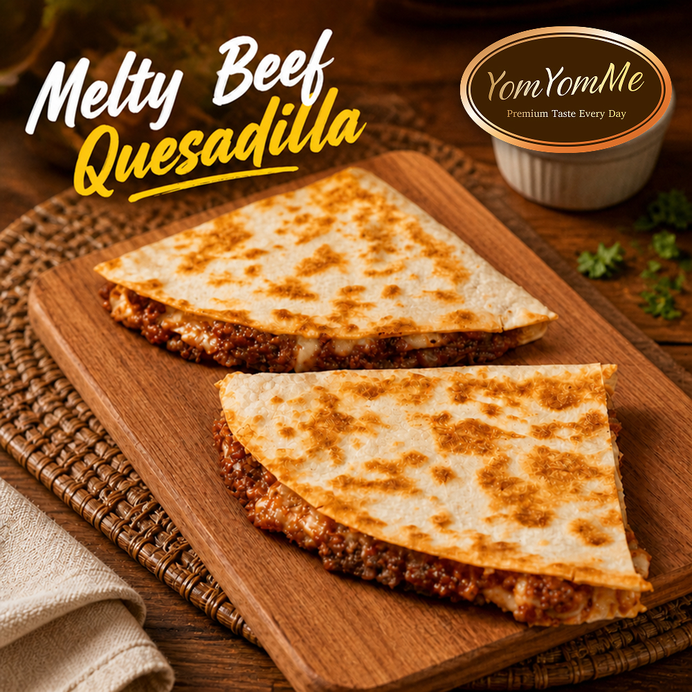 Melty Cheese Beef Quesadilla — 2pcs