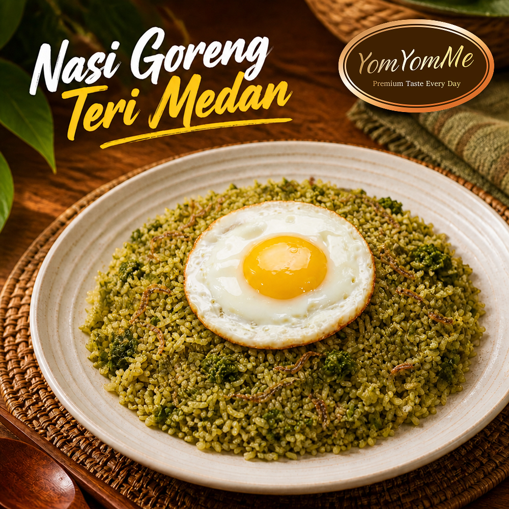 Nasi Goreng Teri Medan — Sambal Pilihan