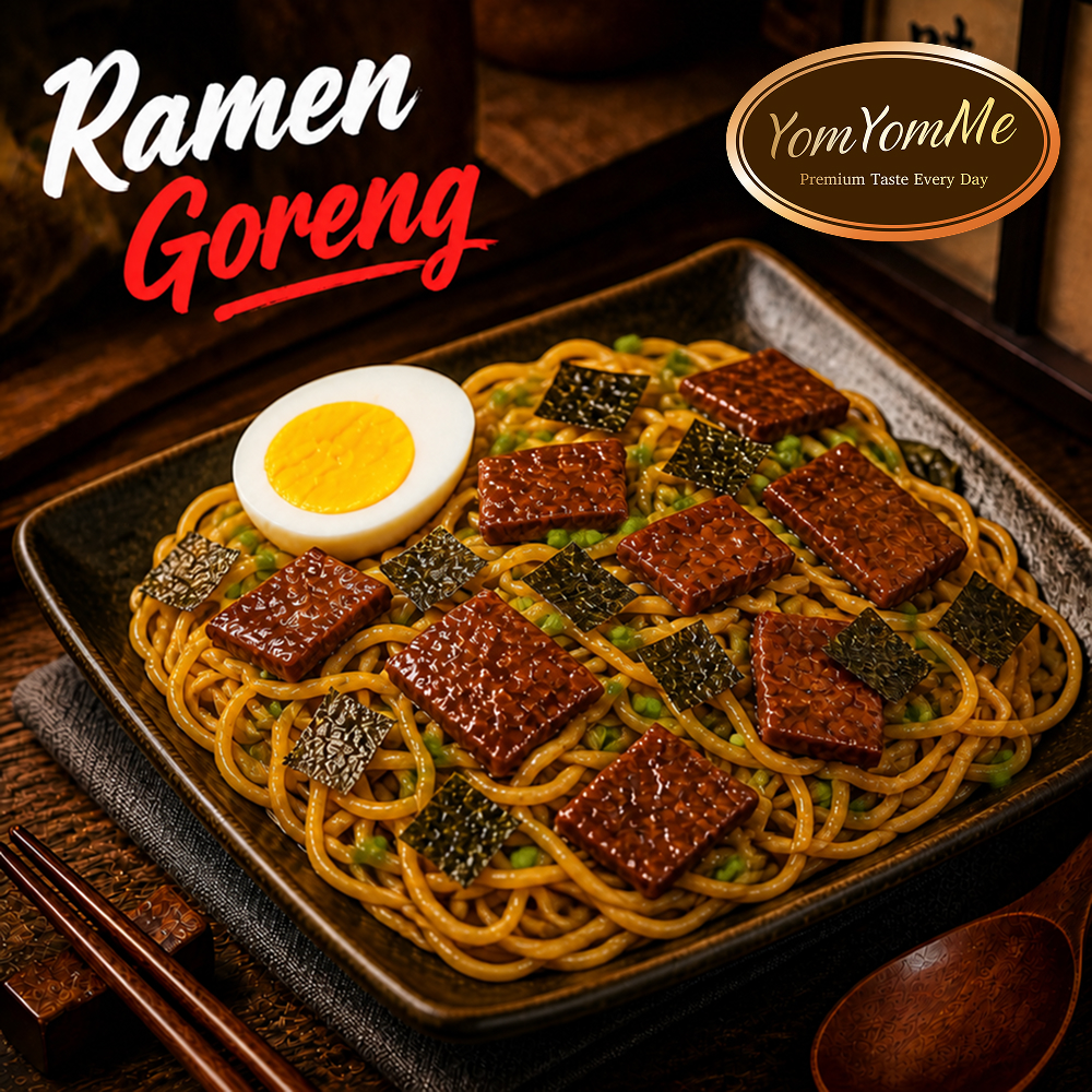 Japanese Dry Ramen — Beef, Chicken, Tuna, & Salmon + Egg & Nori