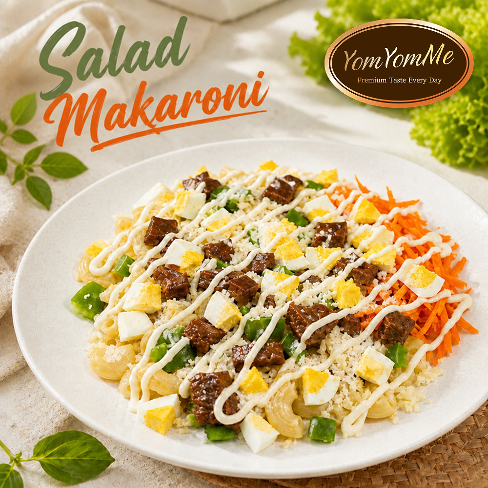 Macaroni Egg Cheese Protein Salad