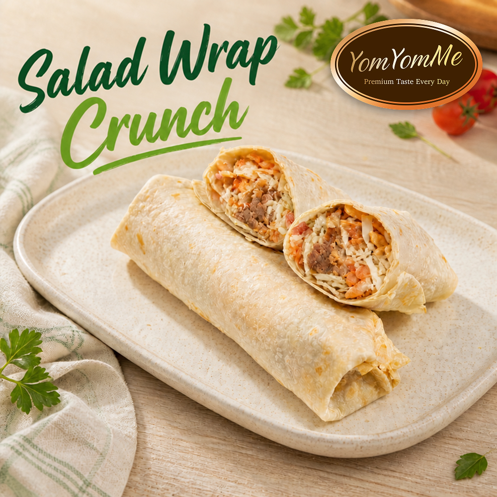 Crunch Wrap Protein Salad 2pcs — Beef, Chicken, Tuna, & Salmon