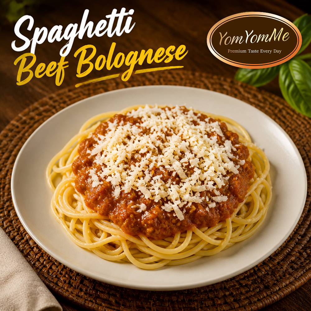Classic Beef Bolognese Spaghetti