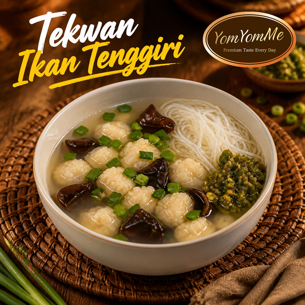 Tekwan Tenggiri Palembang — Fish Soup