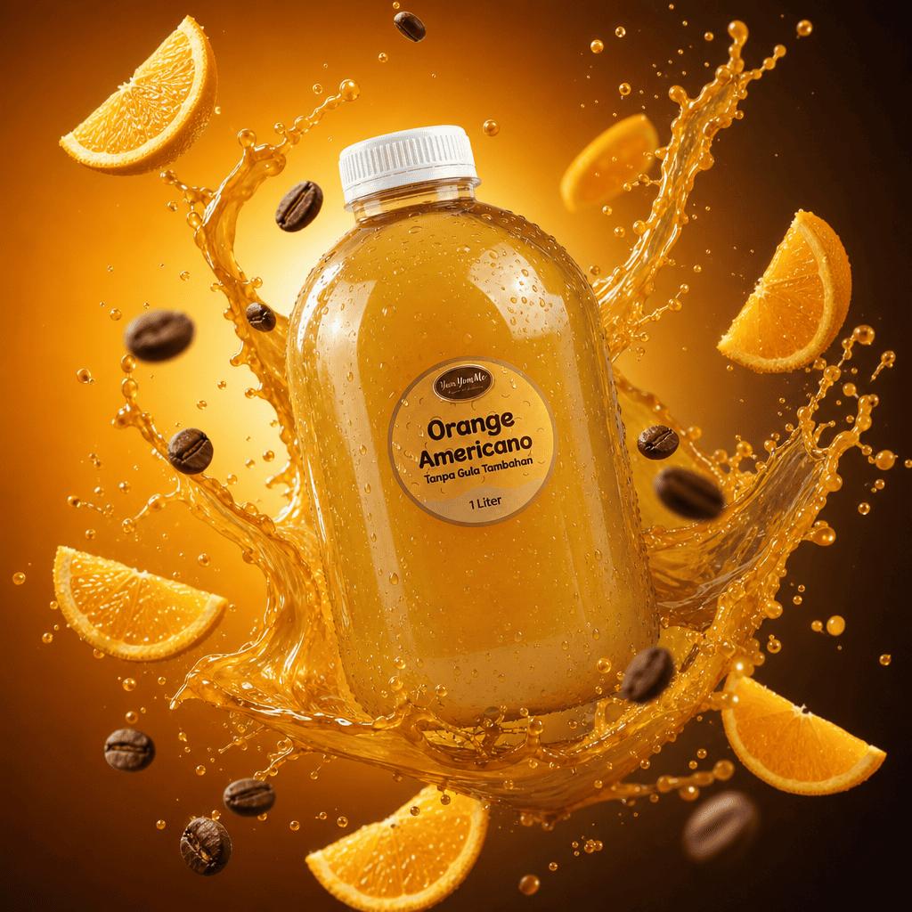 Orange Americano 1 Liter — Tanpa Gula Tambahan