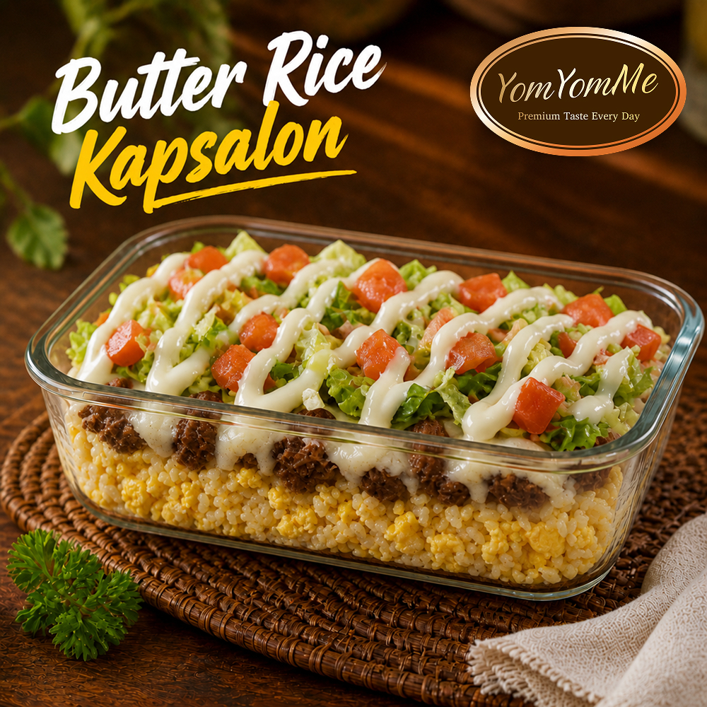Butter Rice Kapsalon — Kebab Beef & Mozzarella