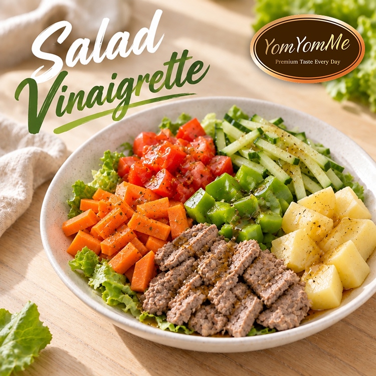 Fresh Vinaigrette Salad — Beef, Chicken, Tuna, and Salmon